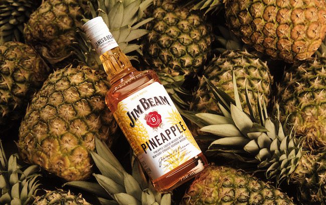 Jim Beam adds Pineapple to flavoured line – Wooden Cork