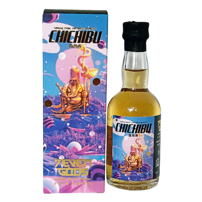 Salud bottles Chichibu miniature for CECBL Wooden Cork