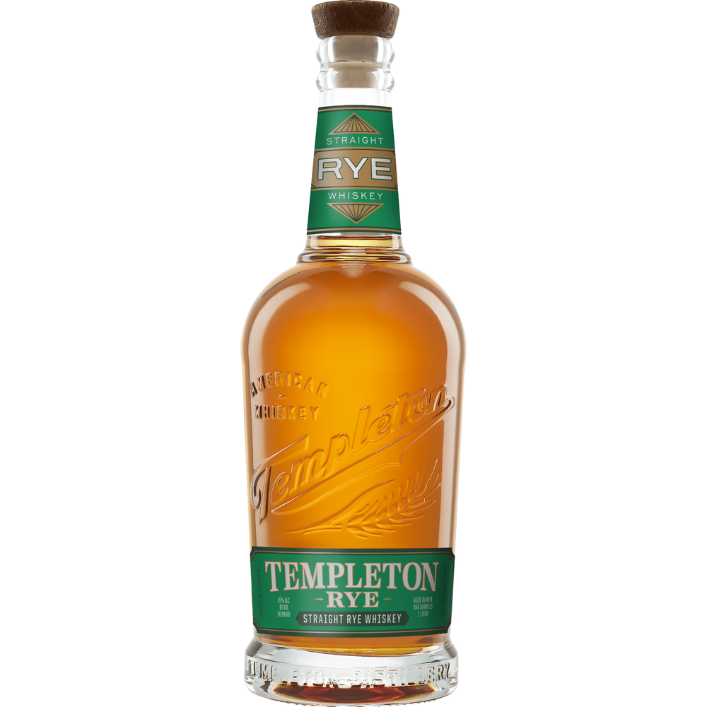 1 L Templeton Aged In New Oak Barrels Straight Rye Whiskey