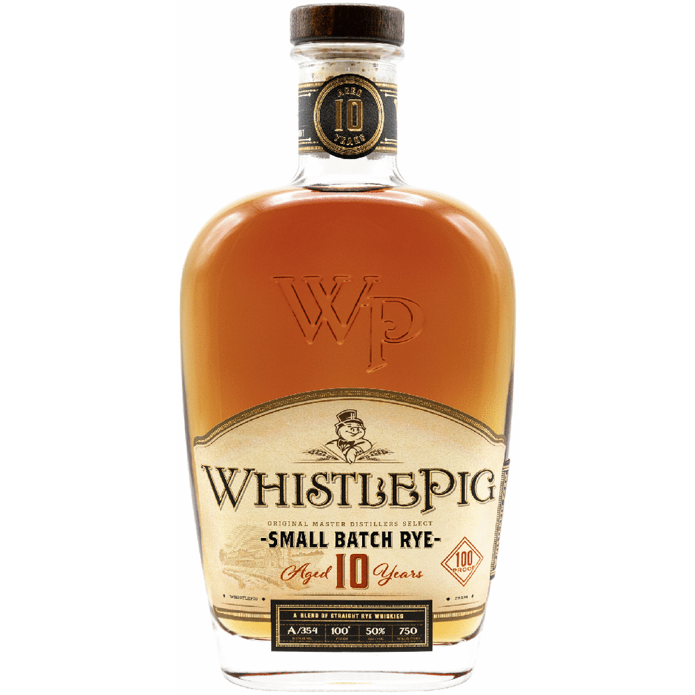 WhistlePig Rye 10 Year | 100% Rye | 100 Proof | Vermont | Perfect