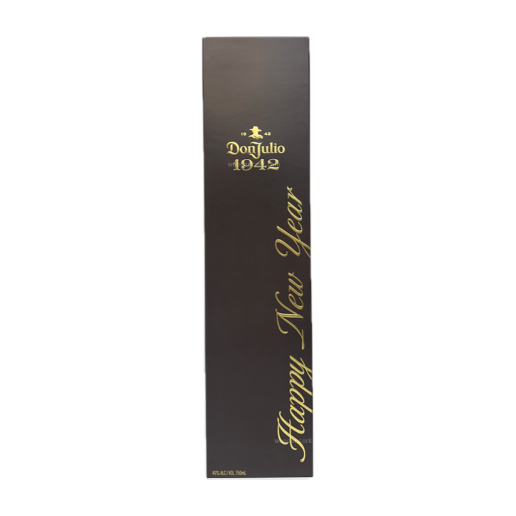 Don Julio 1942 "Happy New Year" Special Edition Gift Box Sleeve