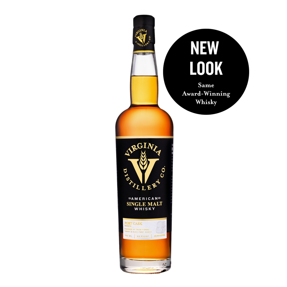 Virginia Distillery Co. Port Cask Reserve – Wooden Cork