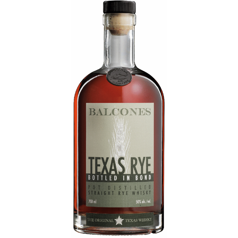 Balcones Texas Rye Bottled-in-Bond 100 Proof