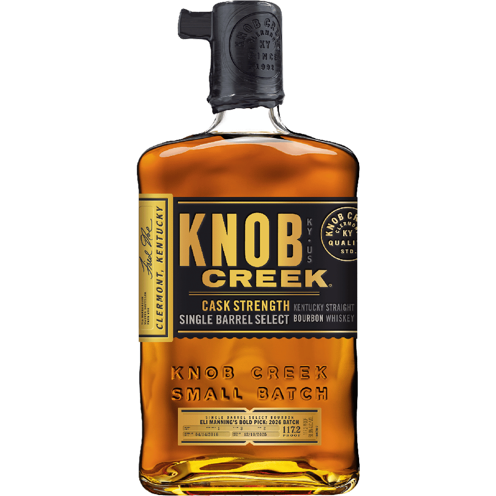 Knob Creek X Eli Manning 2026 Bold Pick Bourbon – Wooden Cork