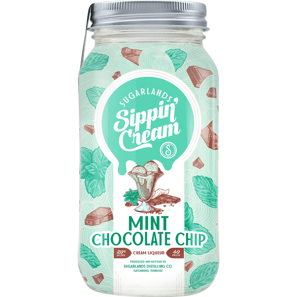 Sugarlands Shine Mint Chocolate Chip Sippin' Cream – Wooden Cork