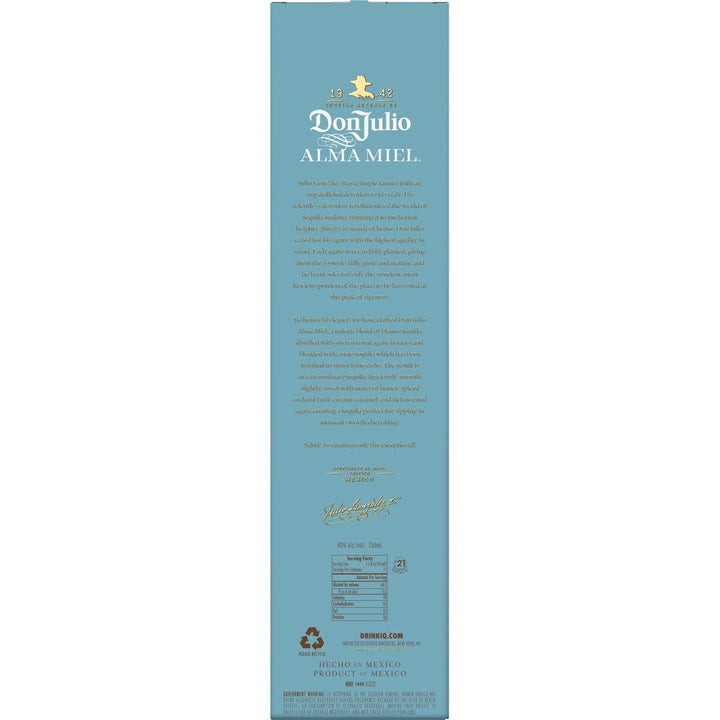 Don Julio Alma Miel Joven Tequila (750ml)