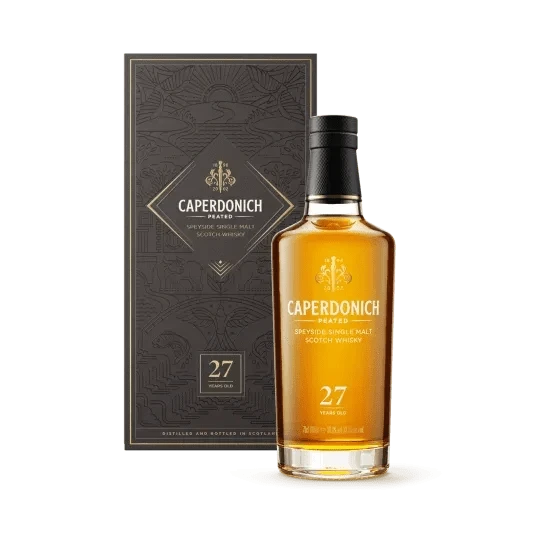700 ML Caperdonich Single Malt Scotch Whiskey Peated Speyside 27 Year