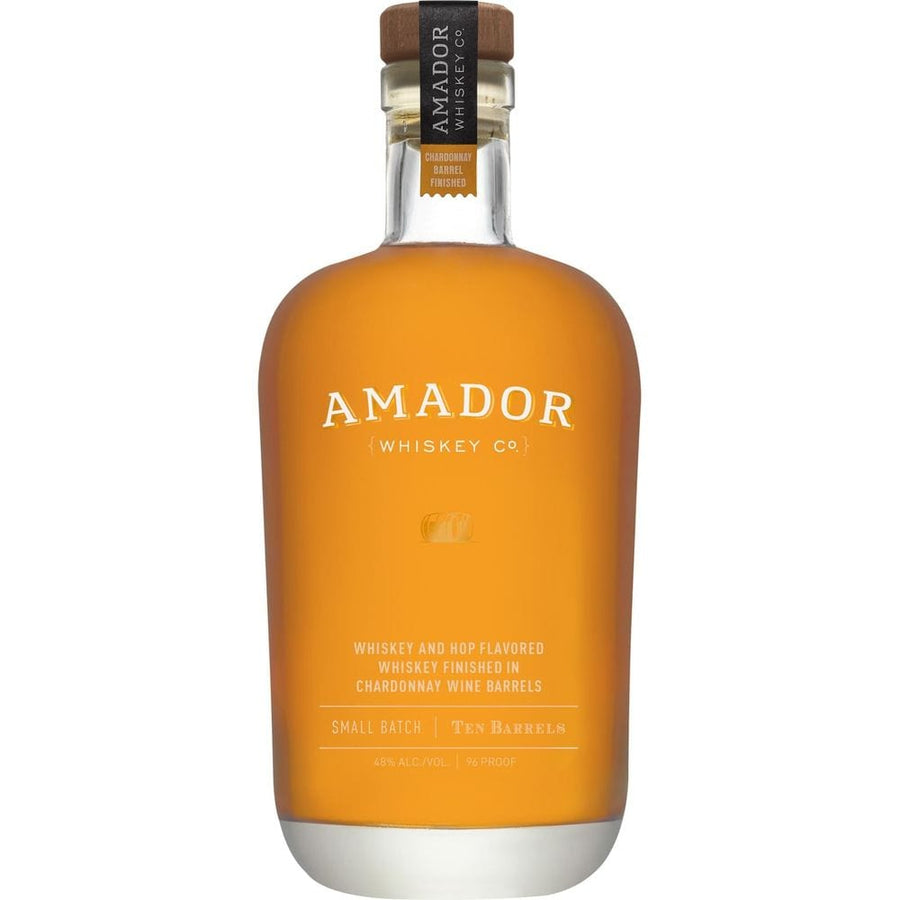 750 ML Amador Whiskey Co. Straight Hop Flavored Whiskey Ten Barrels California Small Batch