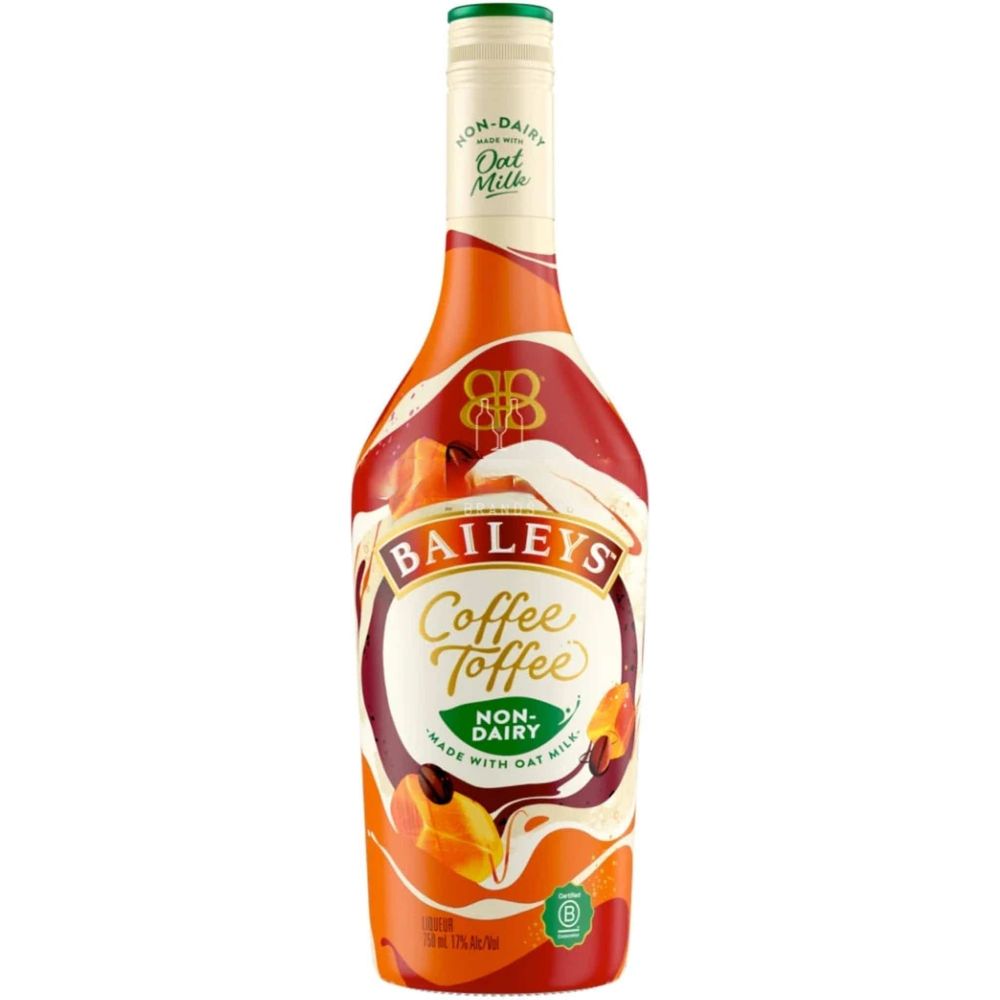 750 ML Baileys Cream Liqueur Coffee Toffee Non-Dairy Made With Oat Milk
