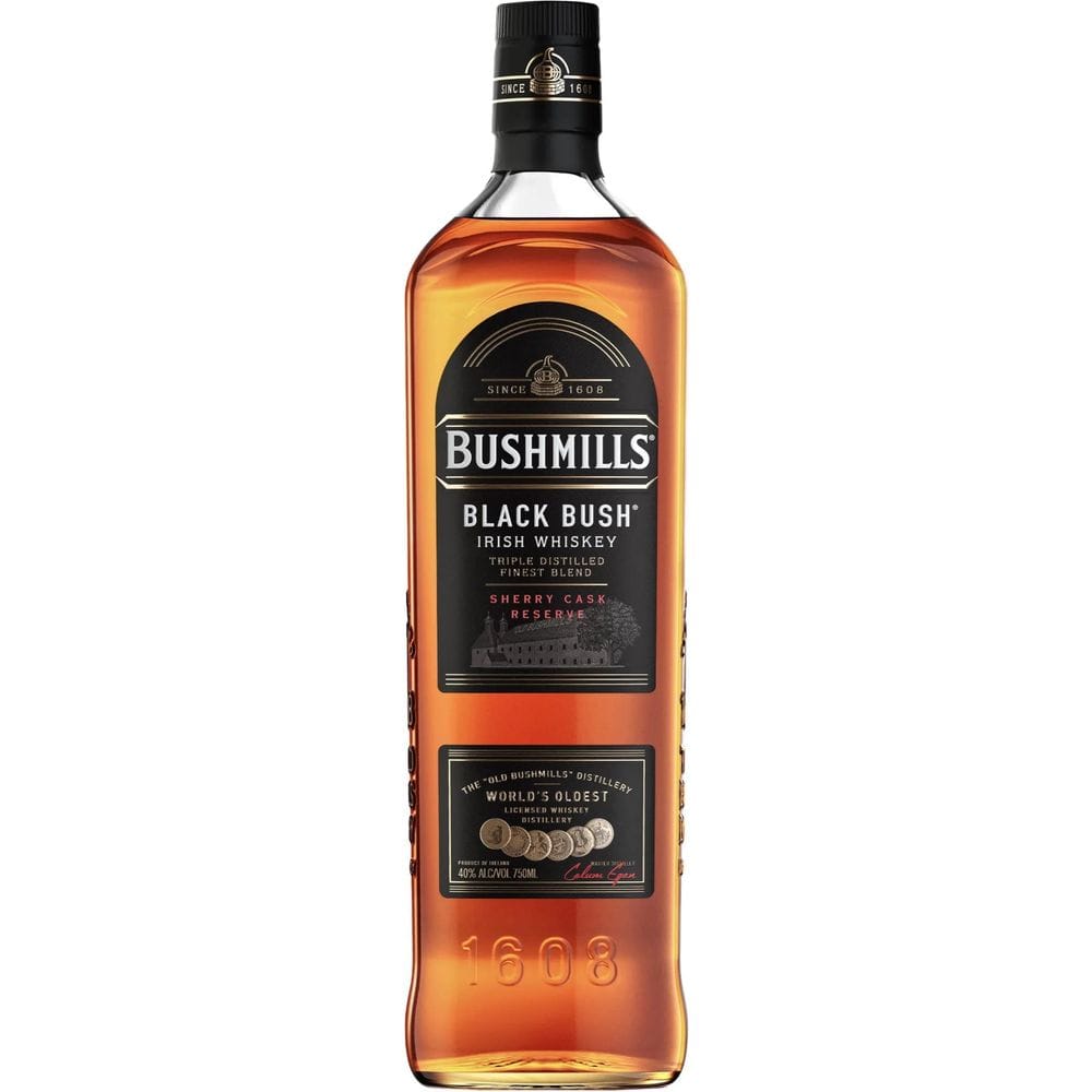 750 ML Bushmills Black Bush Irish Whiskey