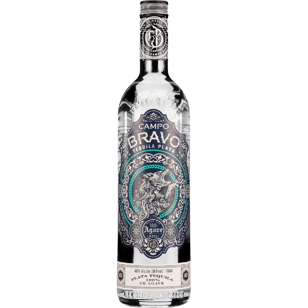 750 ML Campo Bravo Plata Tequila