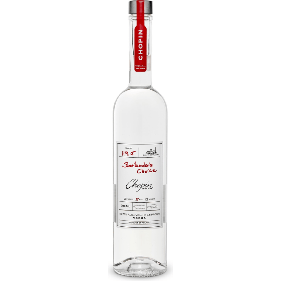 750 ML Chopin Bartnders Choice Rye Vodka