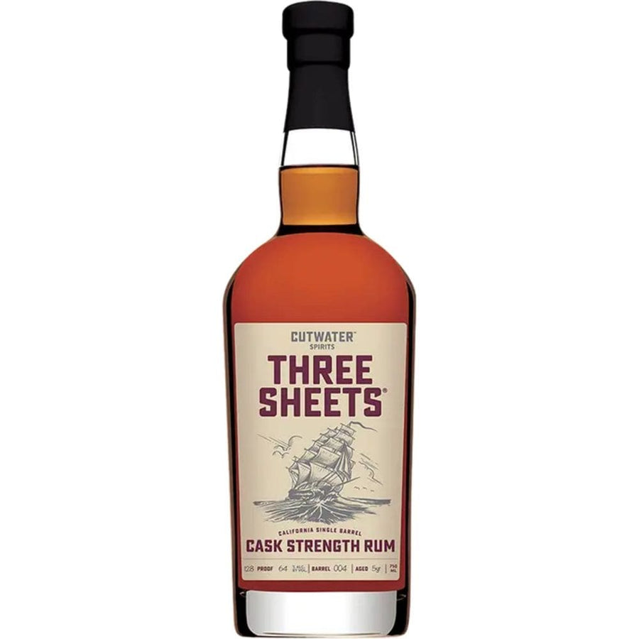 750 ML Cutwater Three Sheets Cask Strength Rum