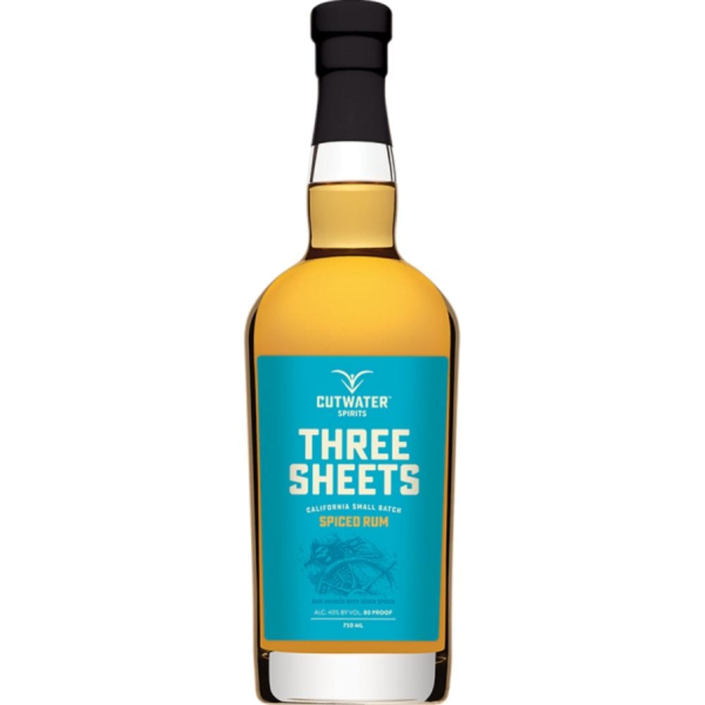 750 ML Cutwater Three Sheets Spiced Rum