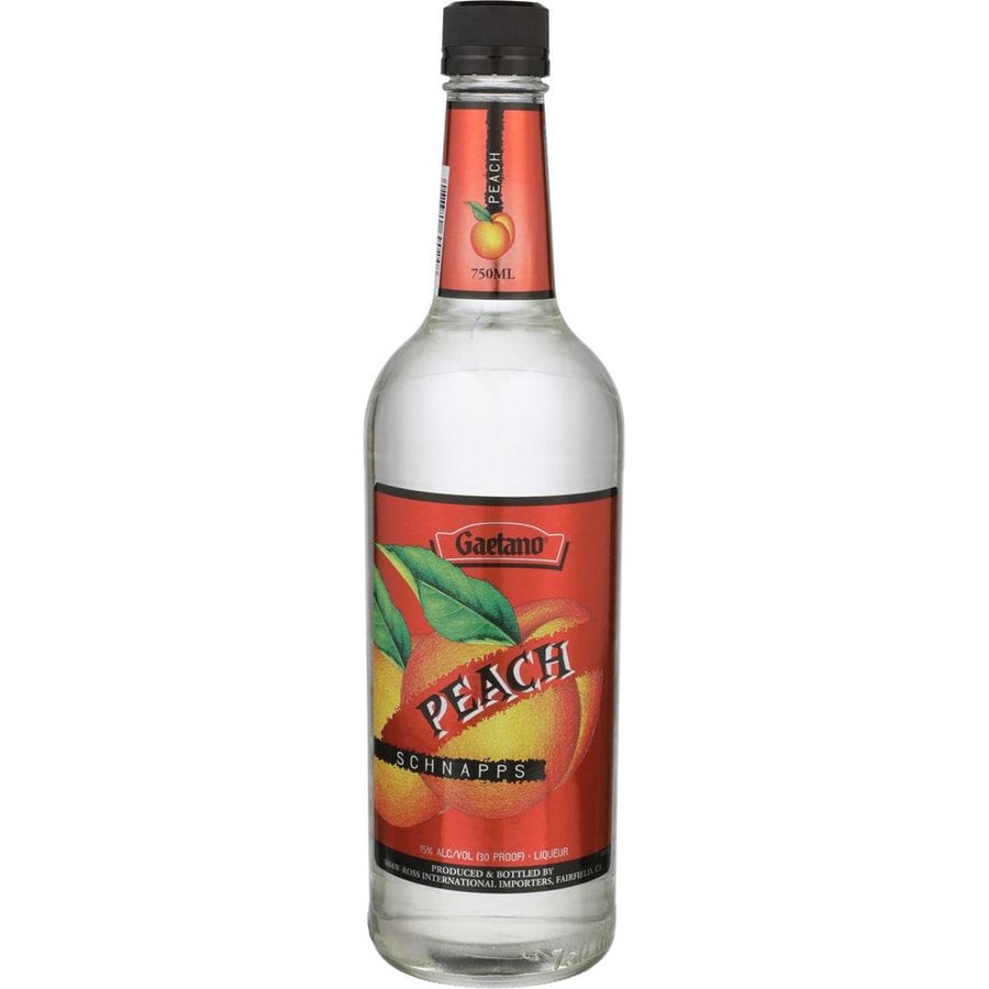 750 ML Gaetano Peach Schnapps Liqueur