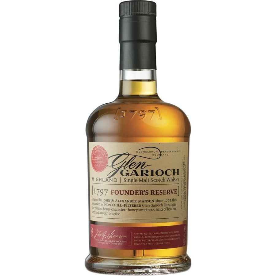 750 ML Glen Garioch Single Malt Scotch 1797 Founder's Reserve