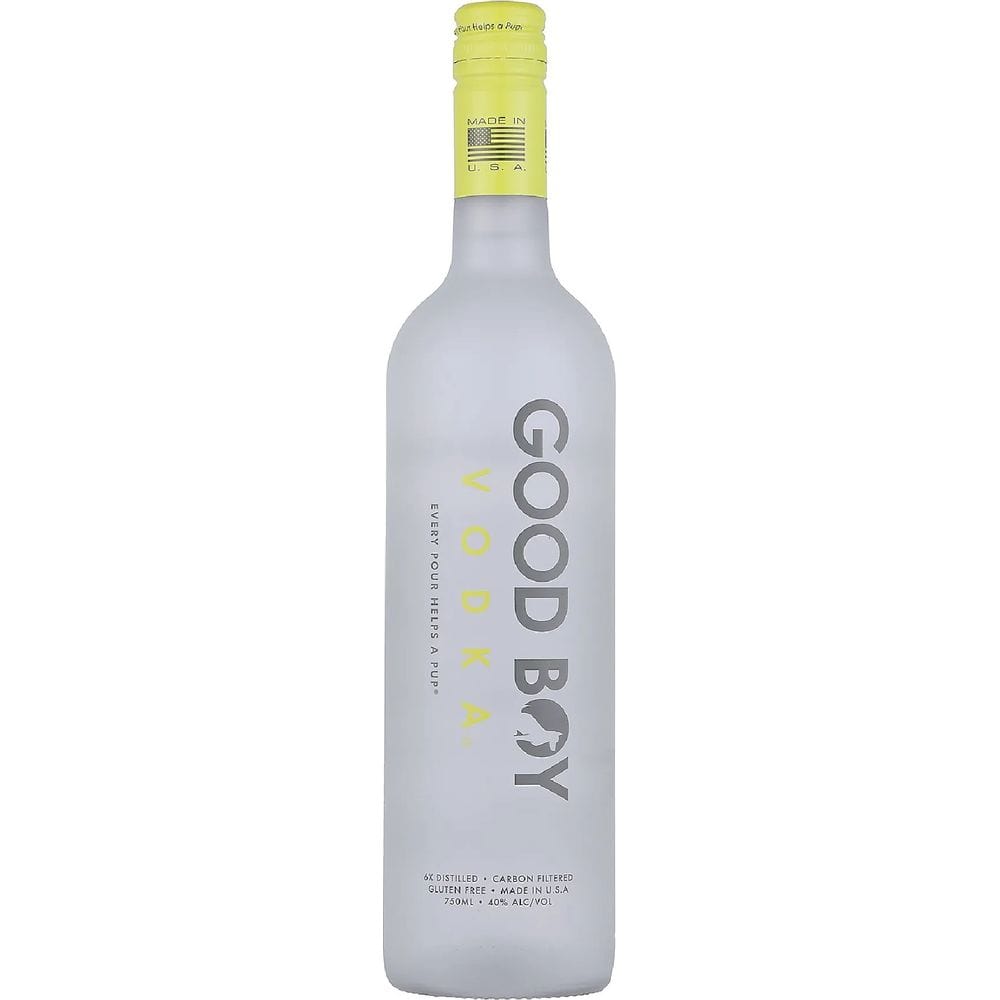 750 ML Good Boy Vodka 80