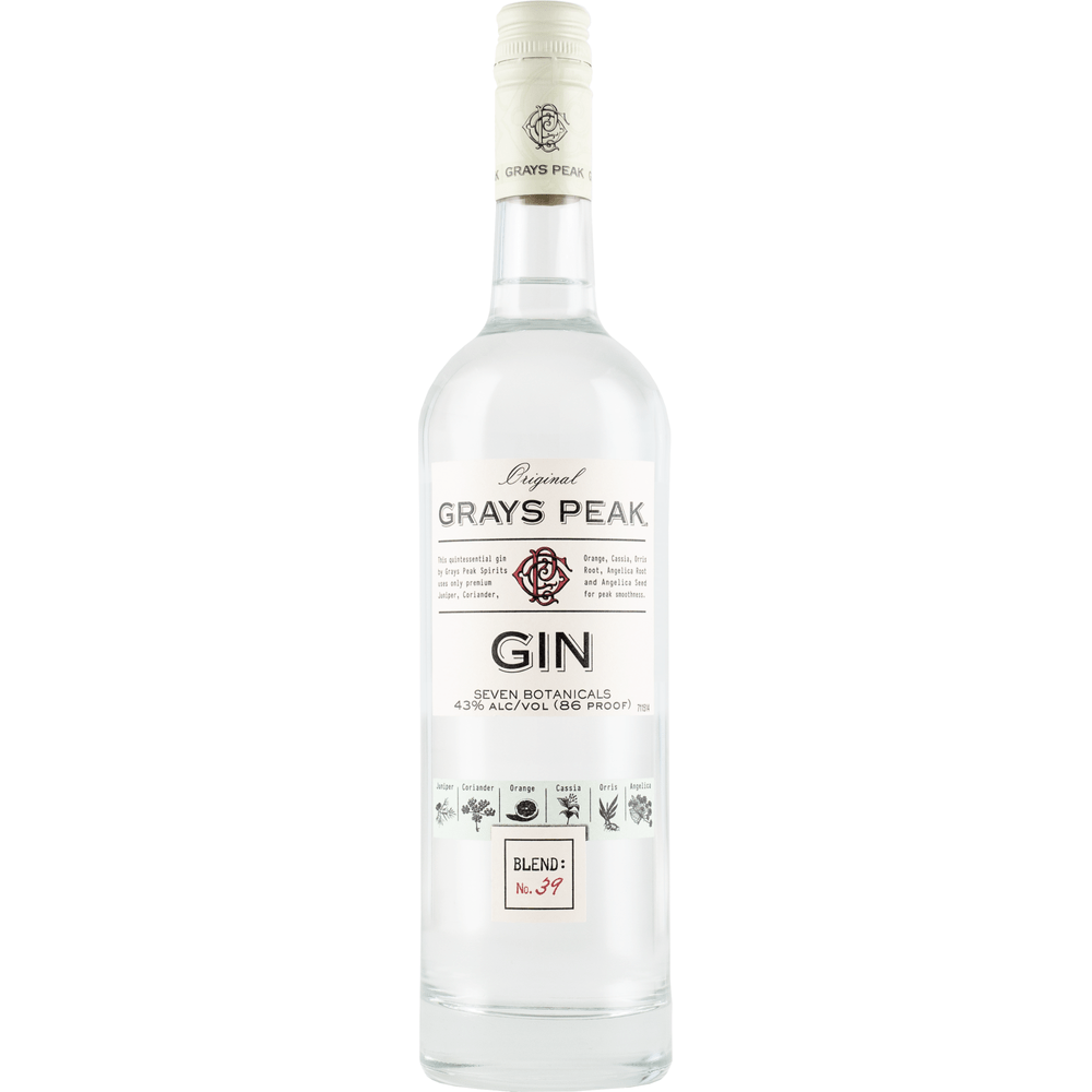 750 ML Grays Peak Gin