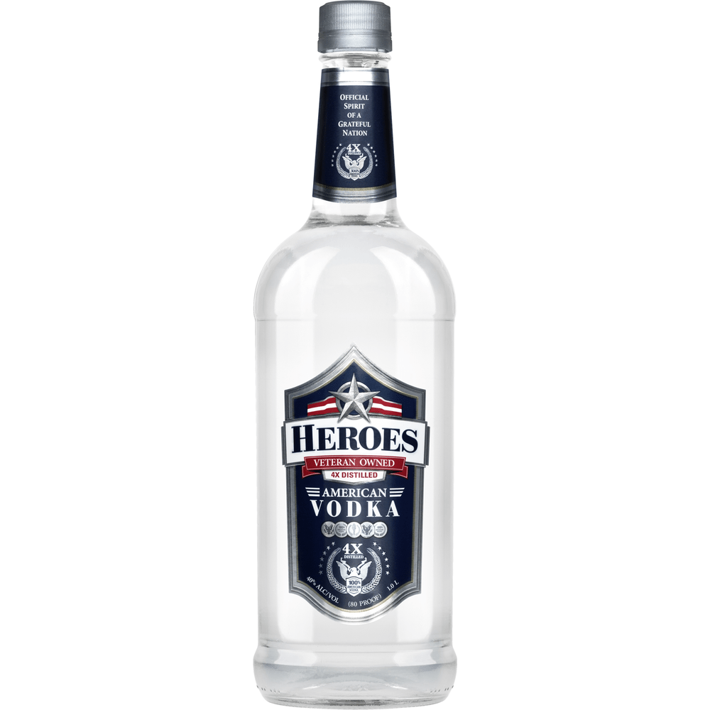 750 ML Heroes American Vodka