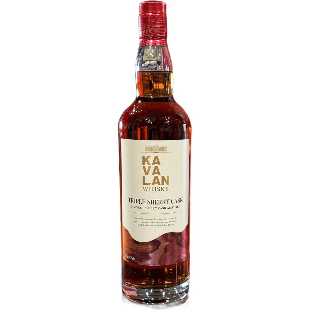 750 ML Kavalan Single Malt Whiskey Triple Sherry Cask