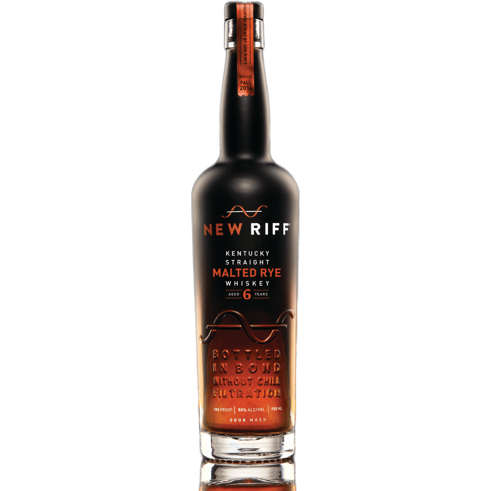 750 ML New Riff Distilling 6 Year Old Bottled in Bond Malted Rye Whiskey