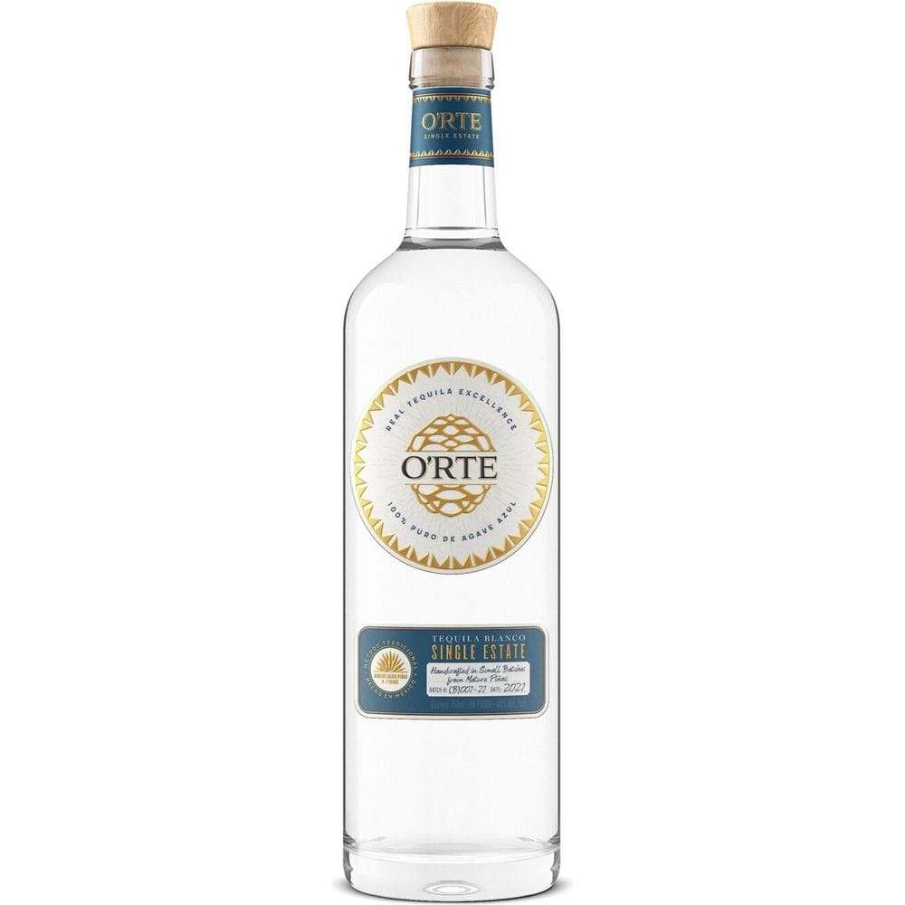 750 ML O'RTE Tequila Blanco Single Estate