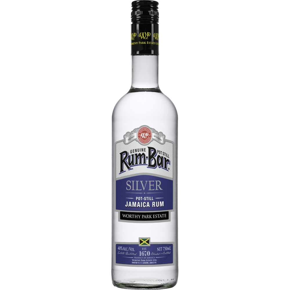 750 ML Rum-Bar Rum Bar Silver Jamaican Rum