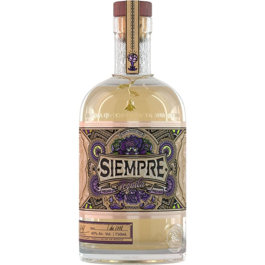 750 ML Siempre Reposado Tequila