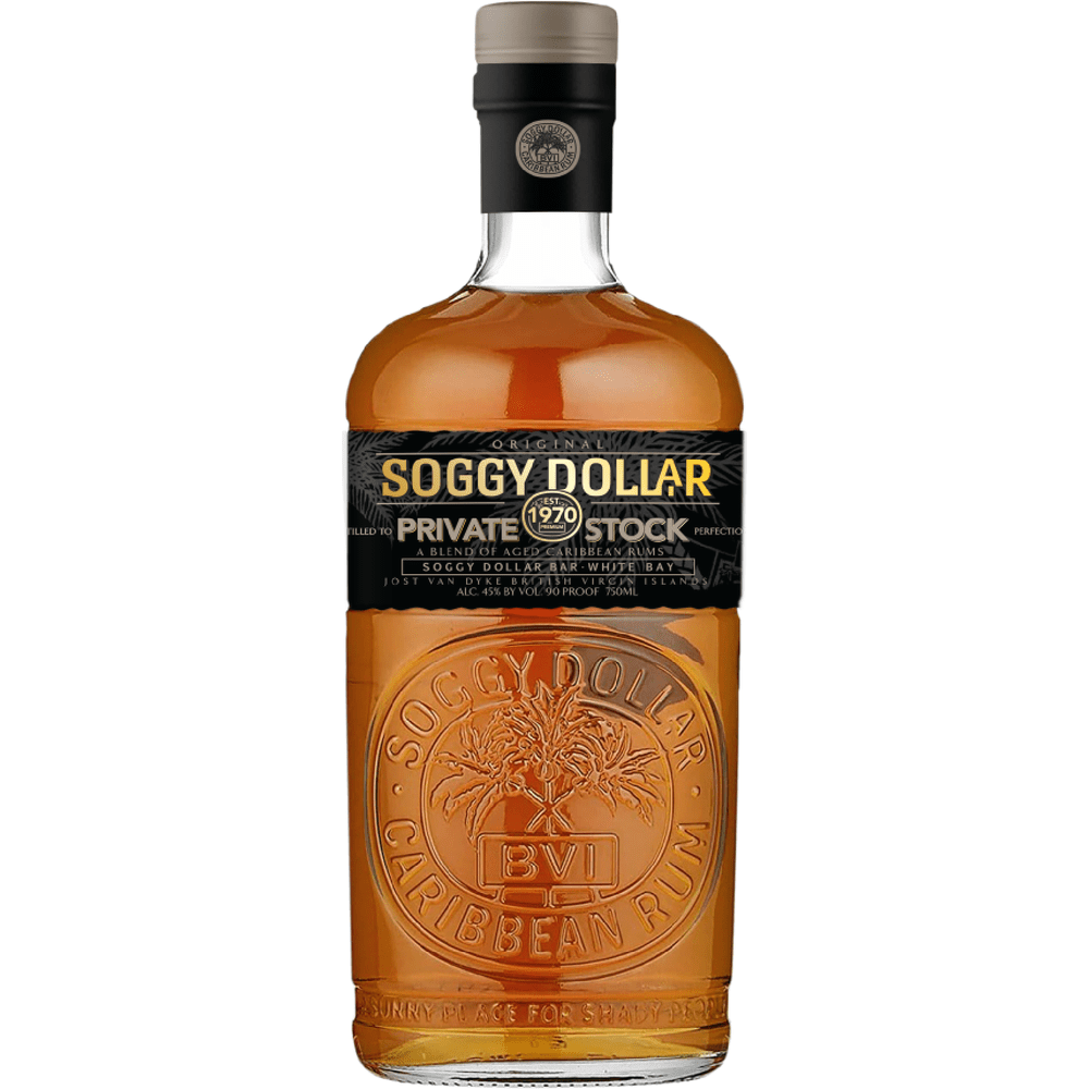 750 ML Soggy Dollar Private Stock Rum