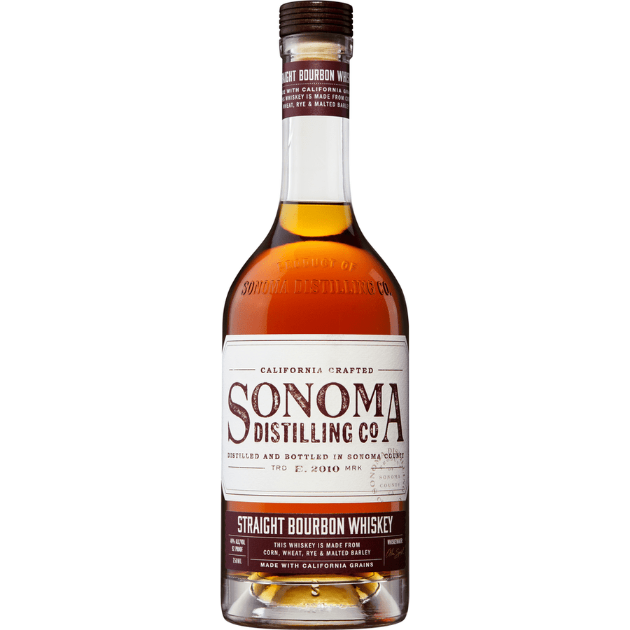750 ML Sonoma Distilling Company Sonoma Straight Bourbon Whiskey