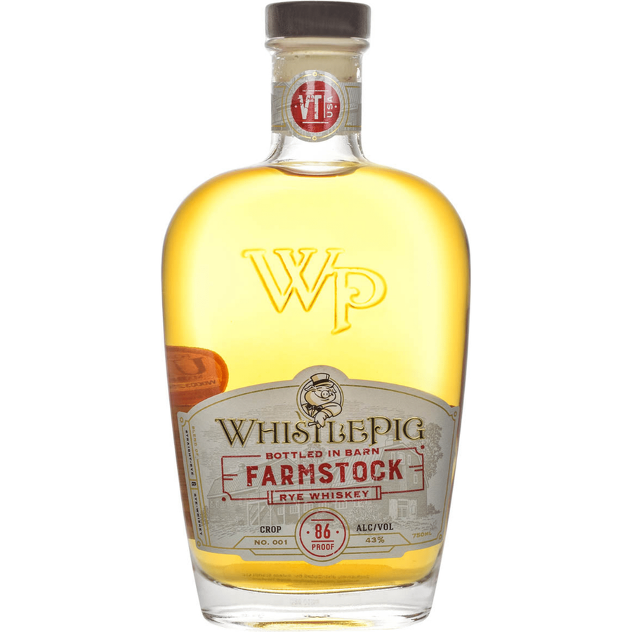 750 ML WhistlePig Bottled In Barn FarmStock Rye Whiskey Crop No. 001