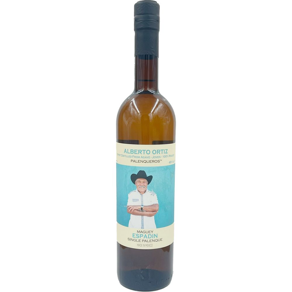 Palenqueros Alberto Ortiz Espadin 49% 750ml Single Palenque 100% Maguey