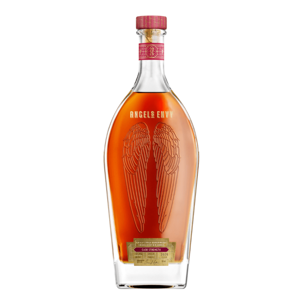 Angel's Envy 10 Year Cask Strength Bourbon 2026 – Wooden Cork