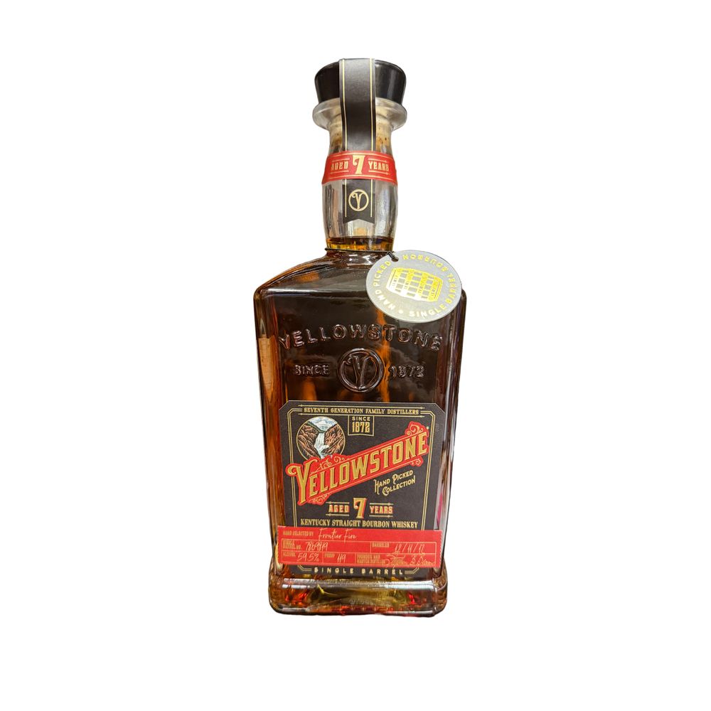 Yellowstone 7 Year Old Single Barrel Private Select 'Frontier Fire' 119 Proof