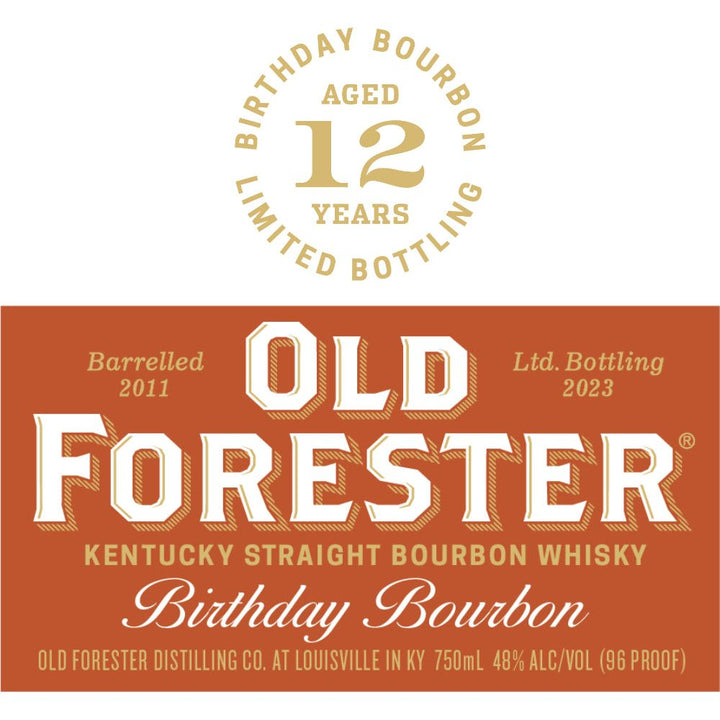 Old Forester Birthday Bourbon - 2023 Release
