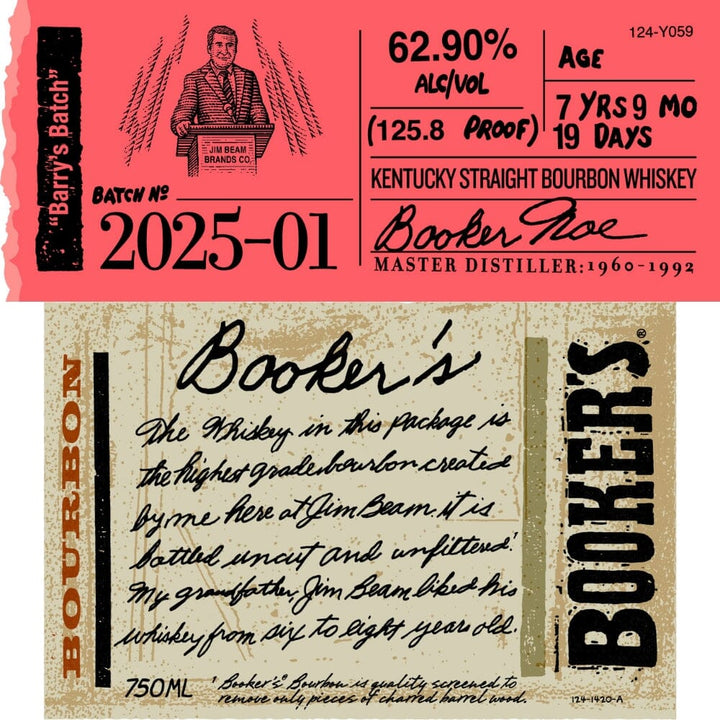 Booker's "Barry's Batch" 2025-01