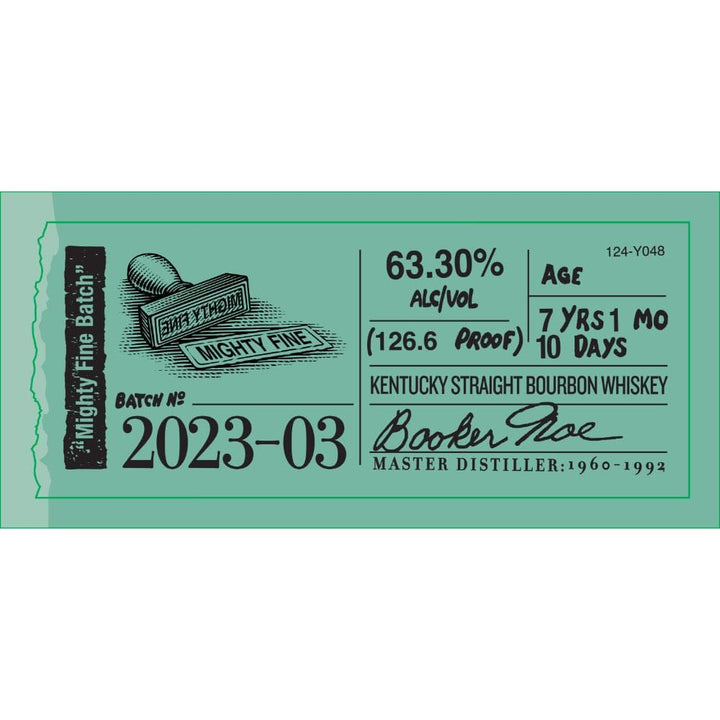 Booker’s Bourbon "Mighty Fine Batch" 2023-03