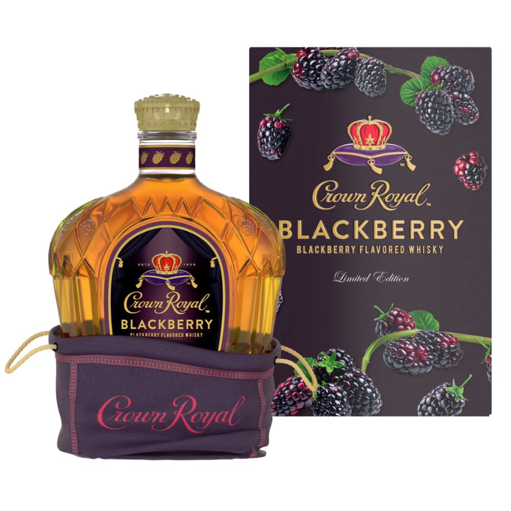 Crown Royal Blackberry Flavored Whisky Wooden Cork