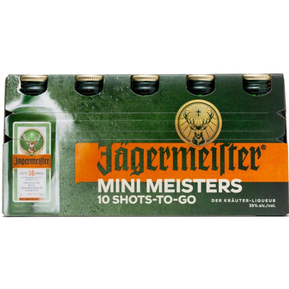 Jagermeister 50ml 10 Pack – Wooden Cork