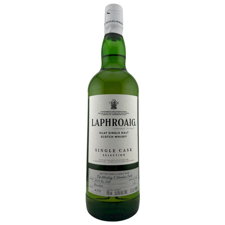 Laphroaig Single Cask Selection by Sip Whiskey X Wooden Cork