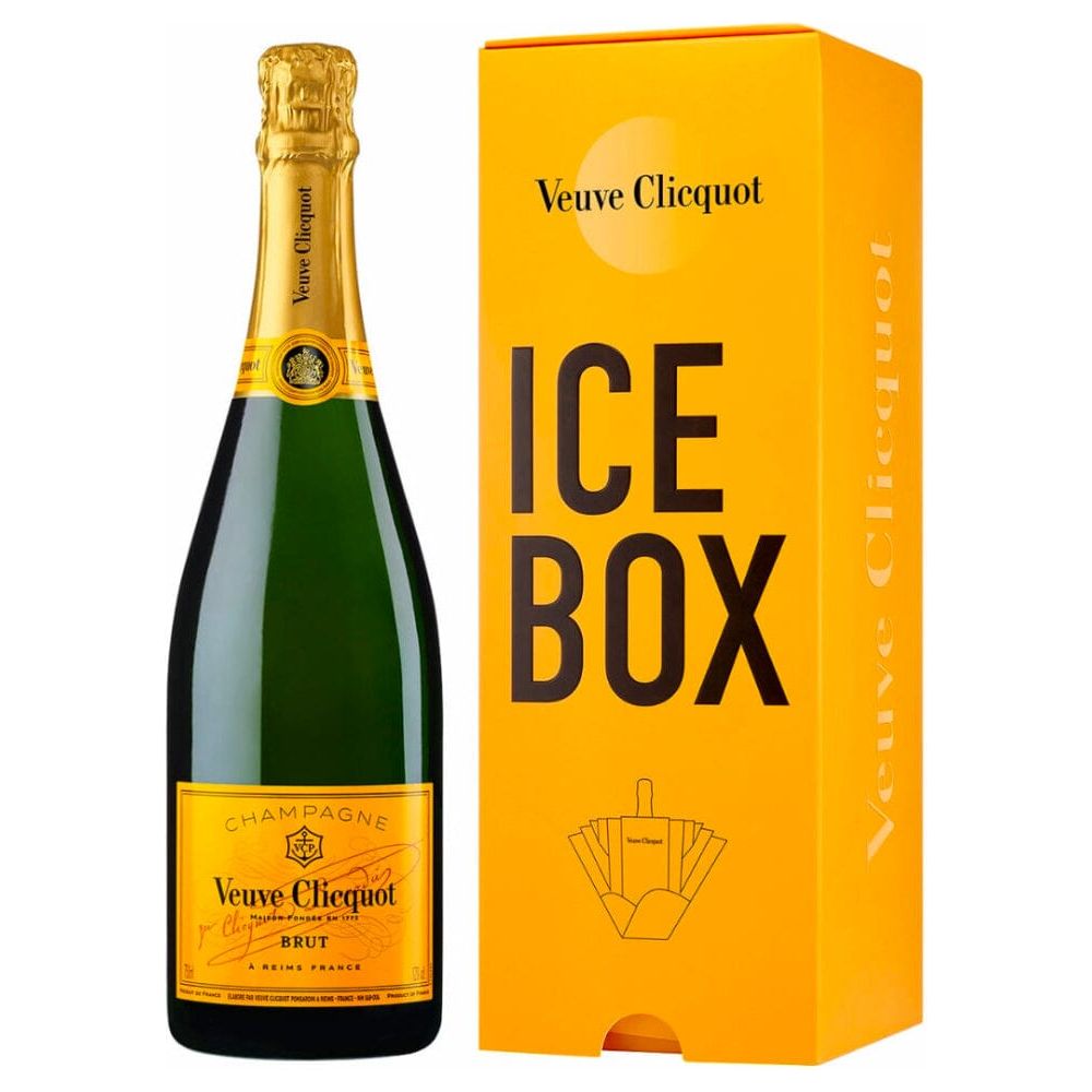 Veuve Clicquot Brut Yellow Label Champagne Ice Box
