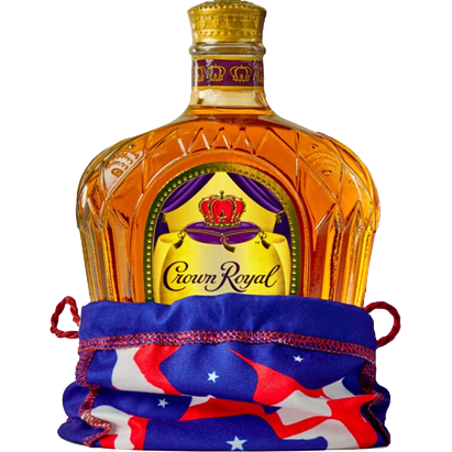 Crown Royal Whisky Limited Edition Camo Bag 750ml – Wooden Cork