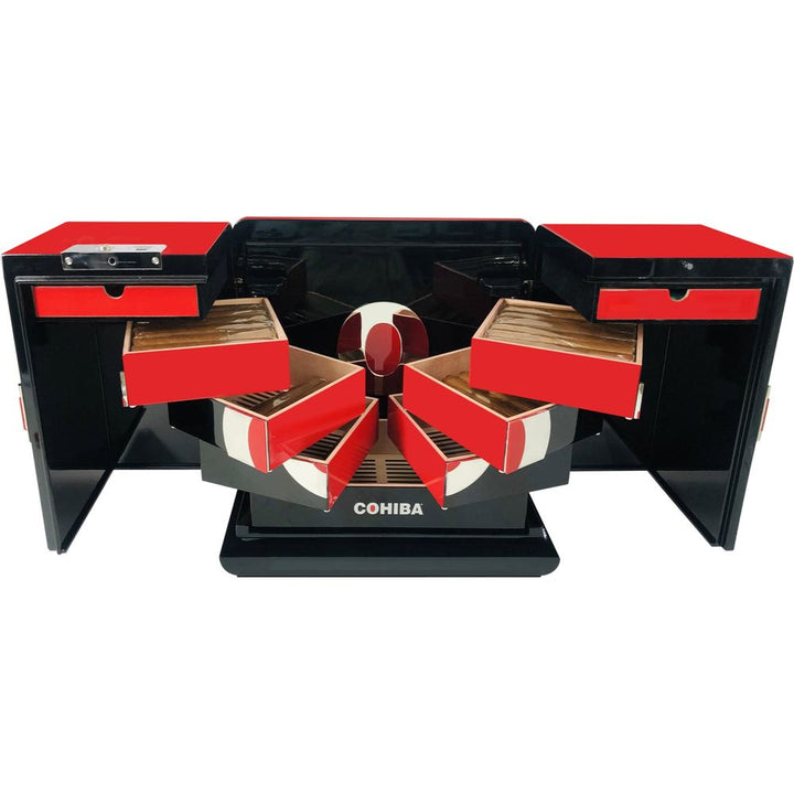 Cohiba Biometric Humidor + 106 Cigars