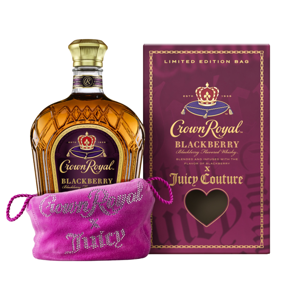 日本未発売 Crown  クラウンローヤル Black Berry Crown Royal Blackberry x Juicy Couture – Wooden Cork