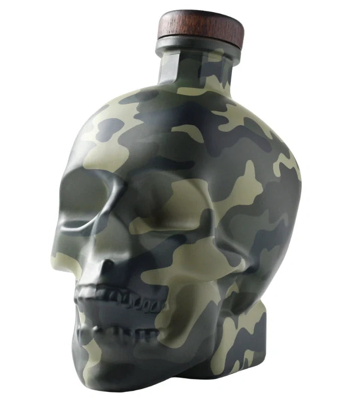 Crystal Head Camo Limited Edition Vodka 750ml – Wooden Cork