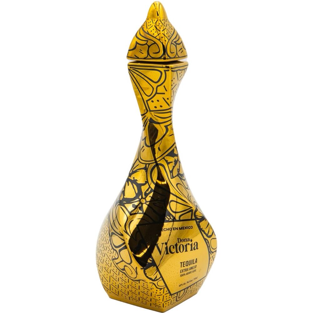Doña Victoria Tequila Extra Anejo Gold Bottle 750ml