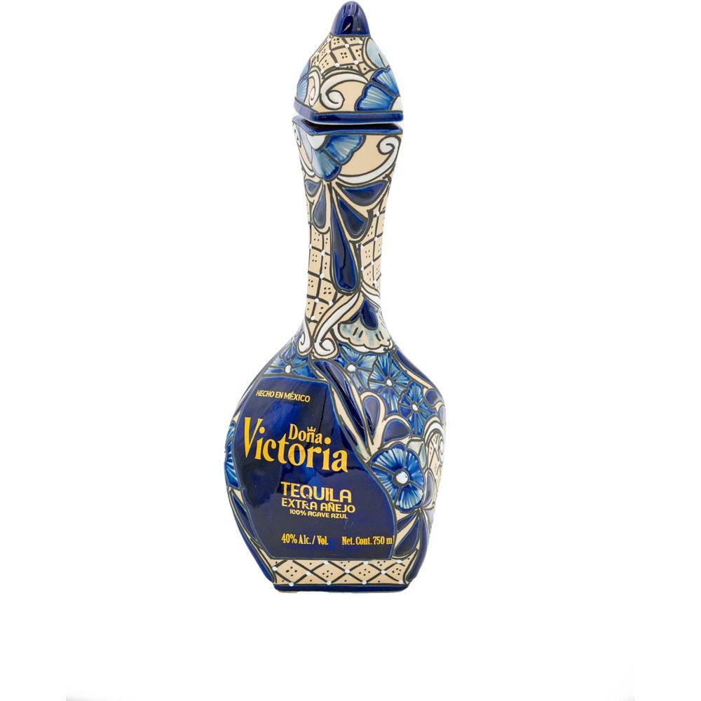 Doña Victoria Tequila Extra Anejo Blue Bottle 750ml