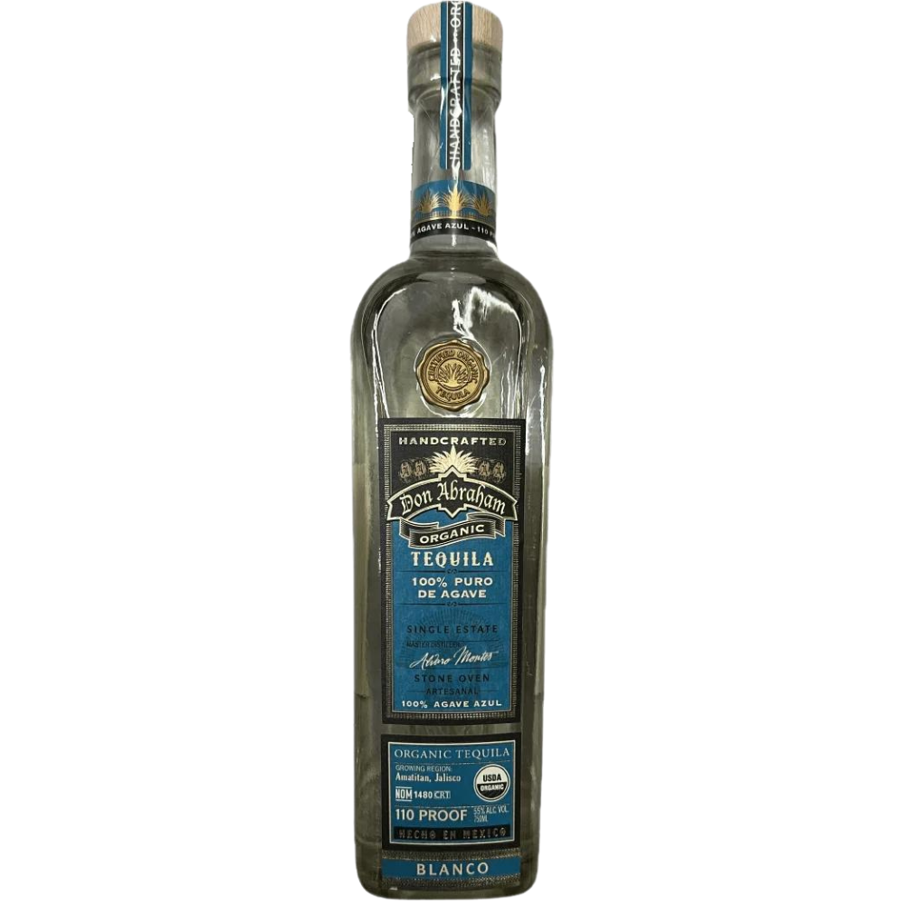 Don Abraham Organic Blanco 110 Proof Tequila