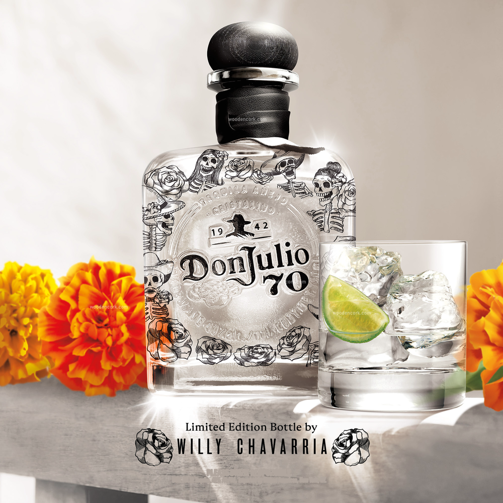 Don Julio x Willy Chavarria 70th Dia De Los Muertos Edition Anejo Tequila