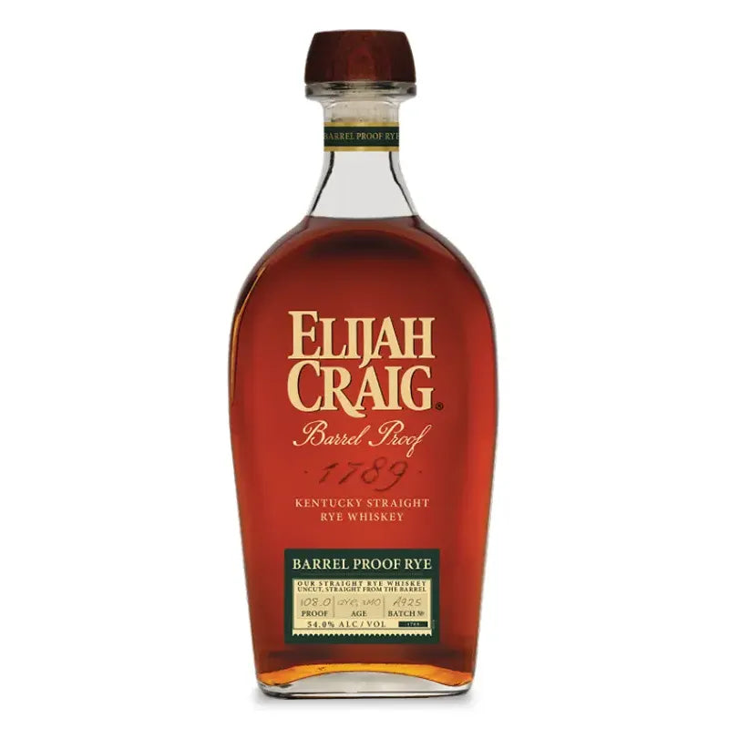 Elijah Craig Barrel Proof Rye Batch A925 750ml